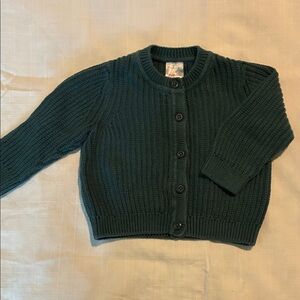 Hanna Andersson Forest Green Knit Sweater
